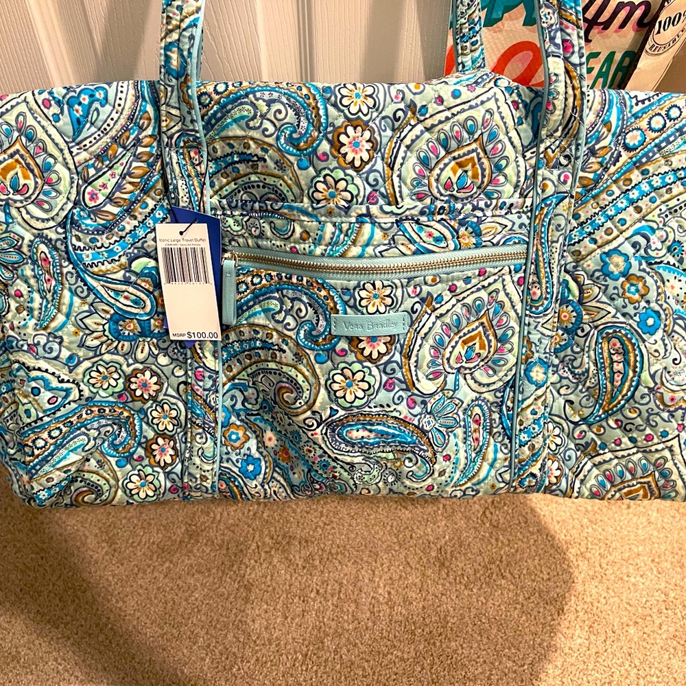 Vera Bradley-Iconic Large Travel Duffel